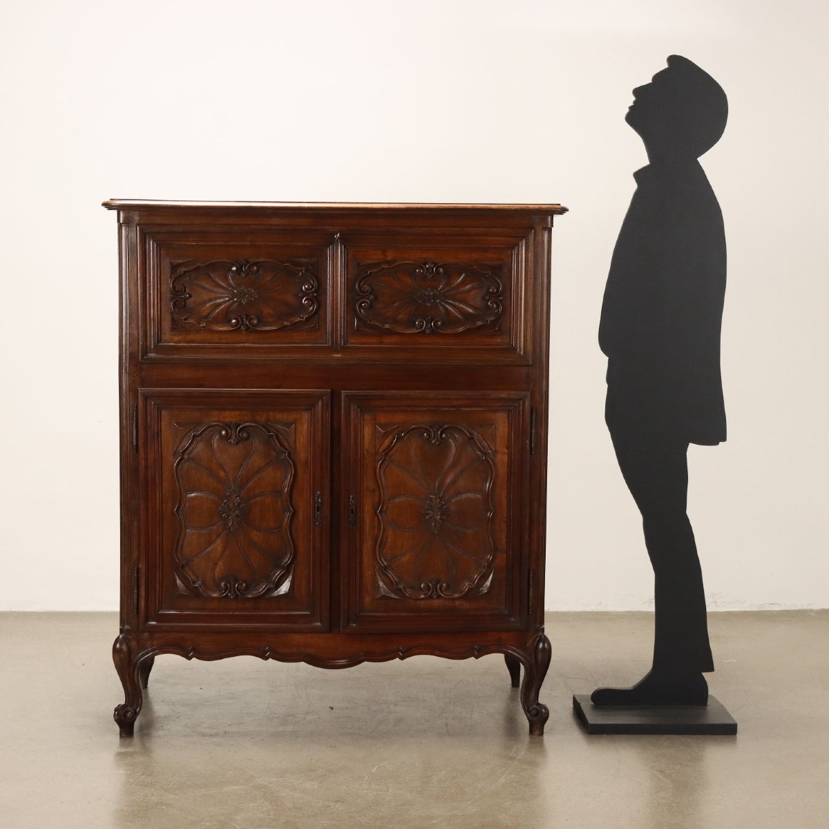 Walnut Sideboard - Piedmont, 20th Century Piedmont, 20th Century-photo-3