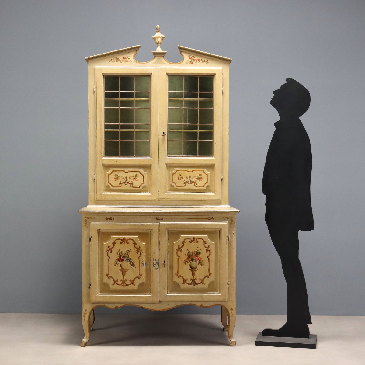 Two-part Barocchetto Sideboard, Italy, Third Quarter Of The 18th Century-photo-2