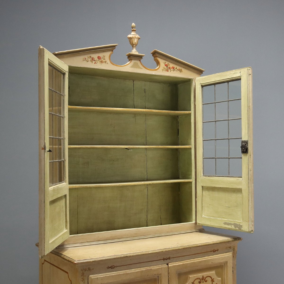 Two-part Barocchetto Sideboard, Italy, Third Quarter Of The 18th Century-photo-2