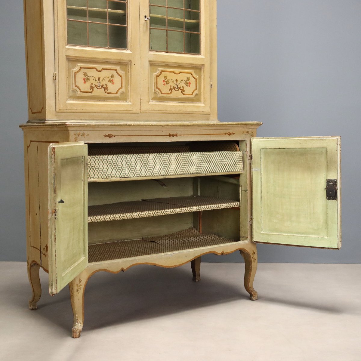Two-part Barocchetto Sideboard, Italy, Third Quarter Of The 18th Century-photo-6