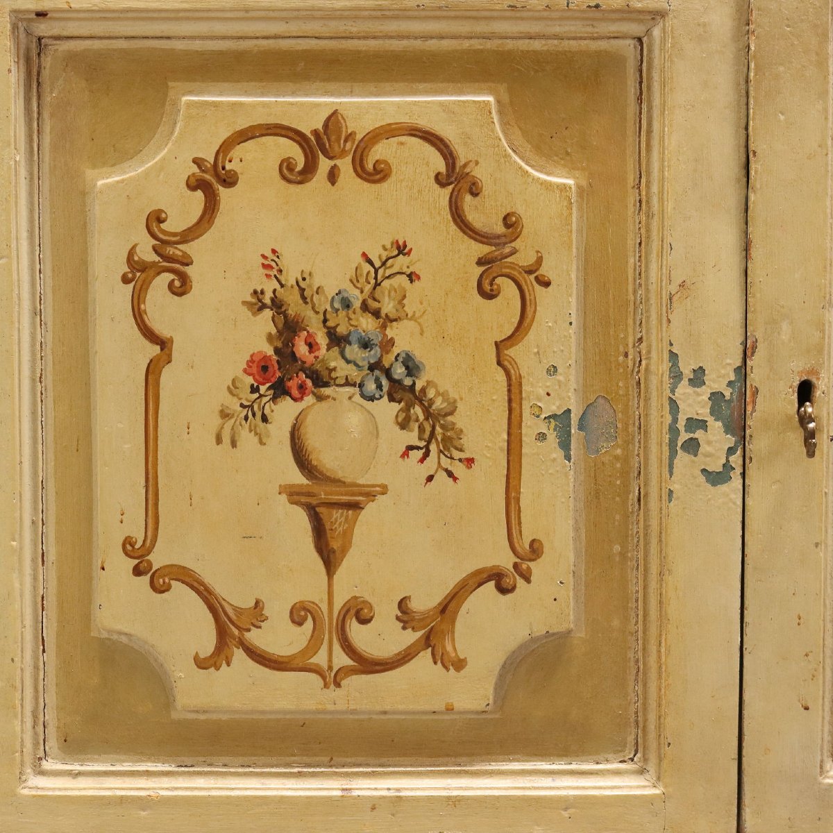 Two-part Barocchetto Sideboard, Italy, Third Quarter Of The 18th Century-photo-8