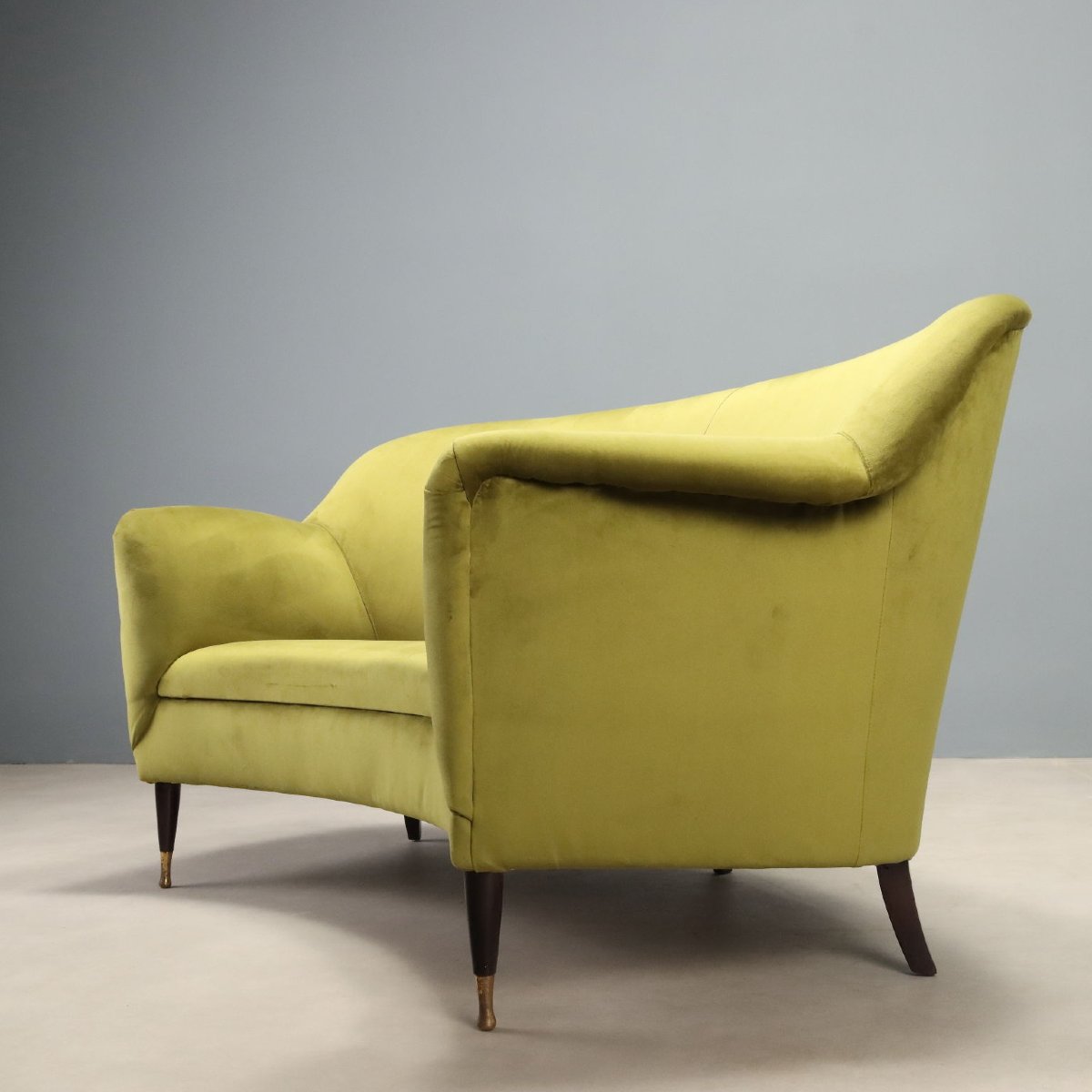 Vintage Bean-shaped Sofa Italy 1950s-photo-3