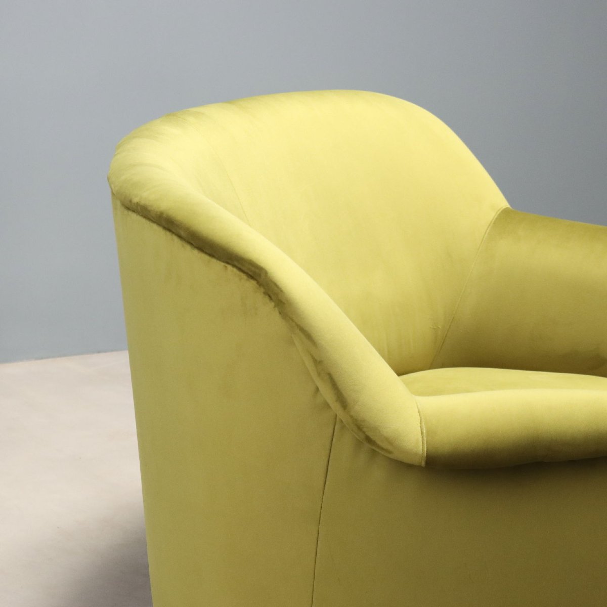 Vintage Bean-shaped Sofa Italy 1950s-photo-4