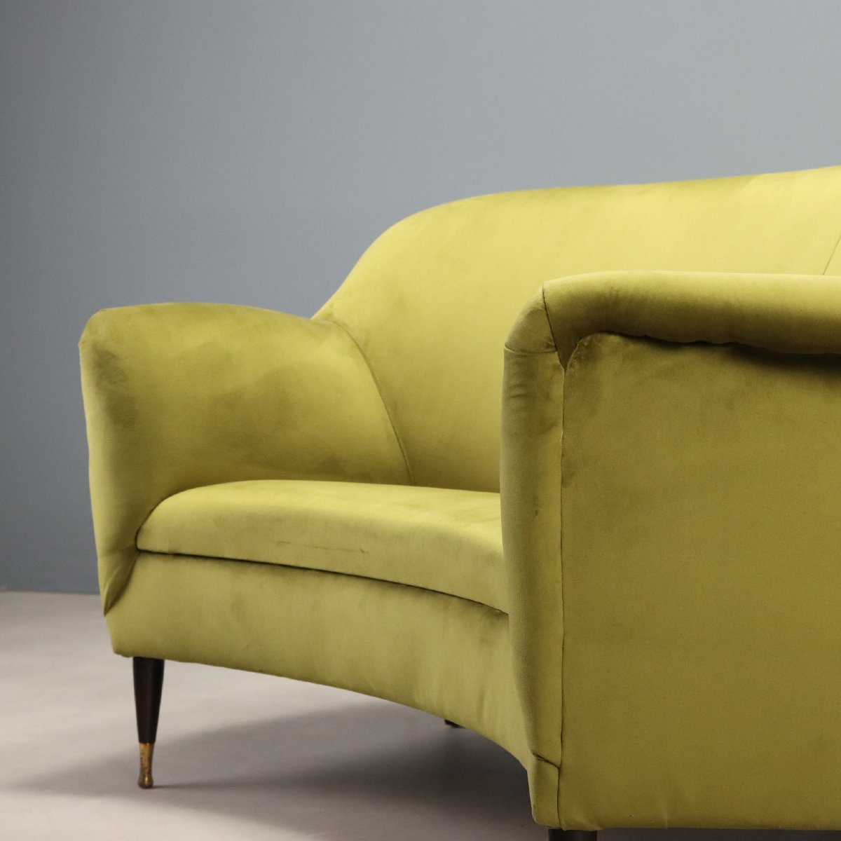 Vintage Bean-shaped Sofa Italy 1950s-photo-2