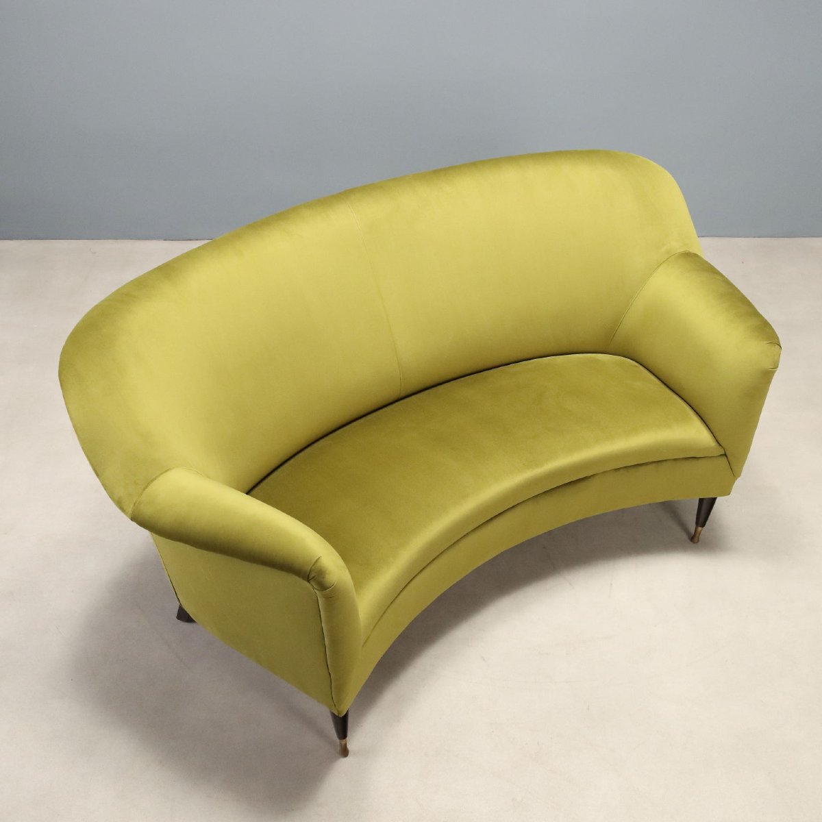 Vintage Bean-shaped Sofa Italy 1950s-photo-3