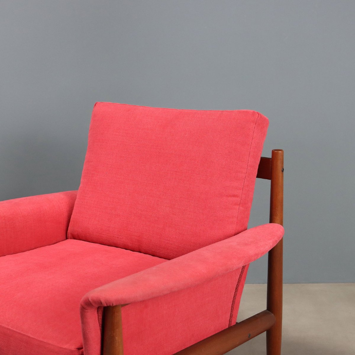 France & Son '118' Armchairs Design By Grete Jalk 1960s-photo-4