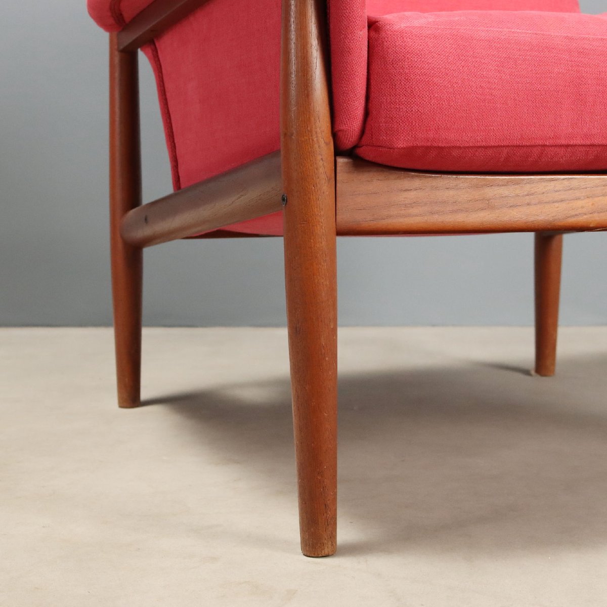 France & Son '118' Armchairs Design By Grete Jalk 1960s-photo-2