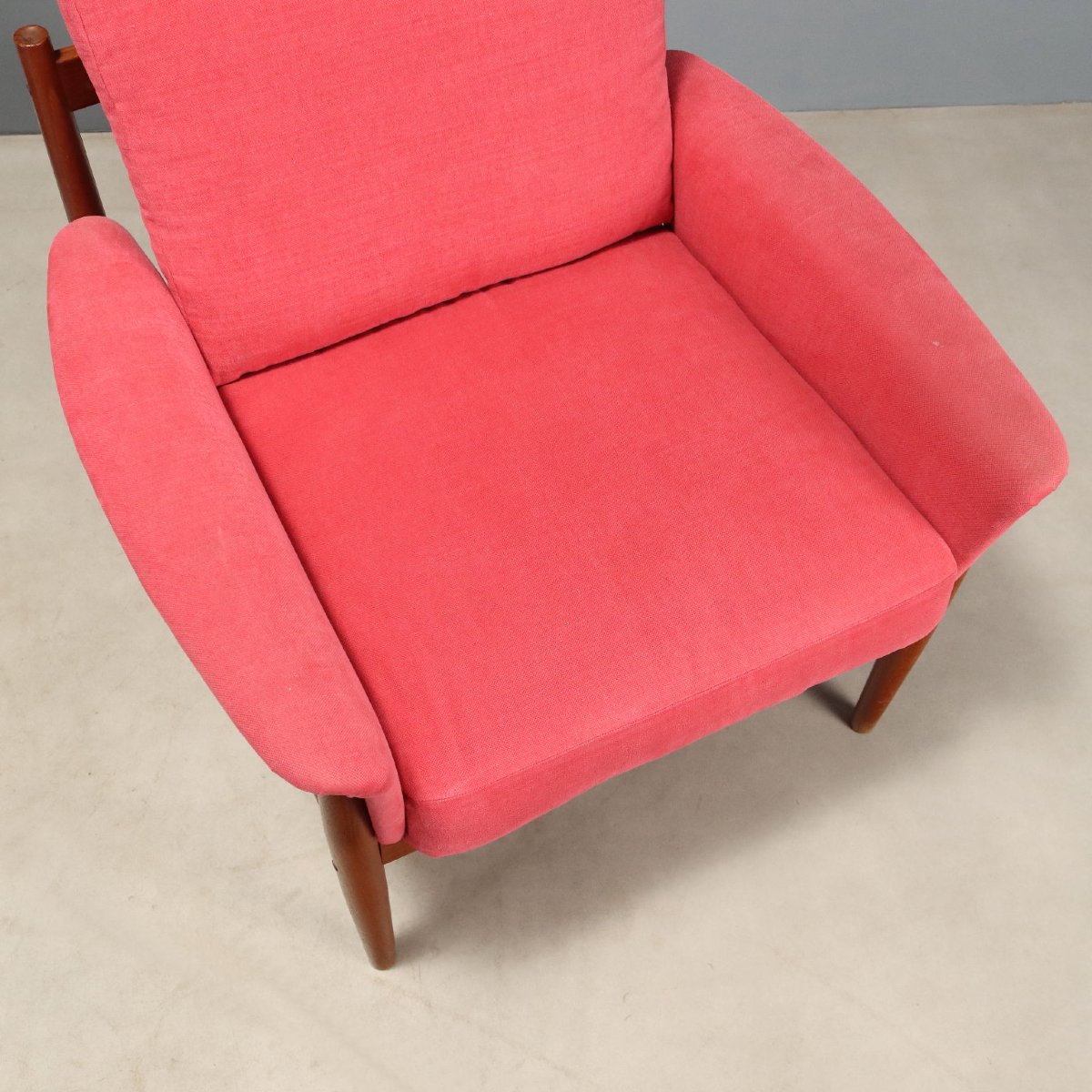 France & Son '118' Armchairs Design By Grete Jalk 1960s-photo-3