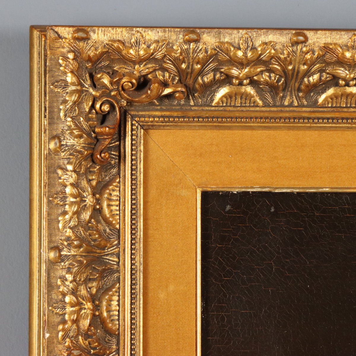 Tableau Ancien Signé Roberto Fontana Huile sur Toile XIXe Siècle-photo-4