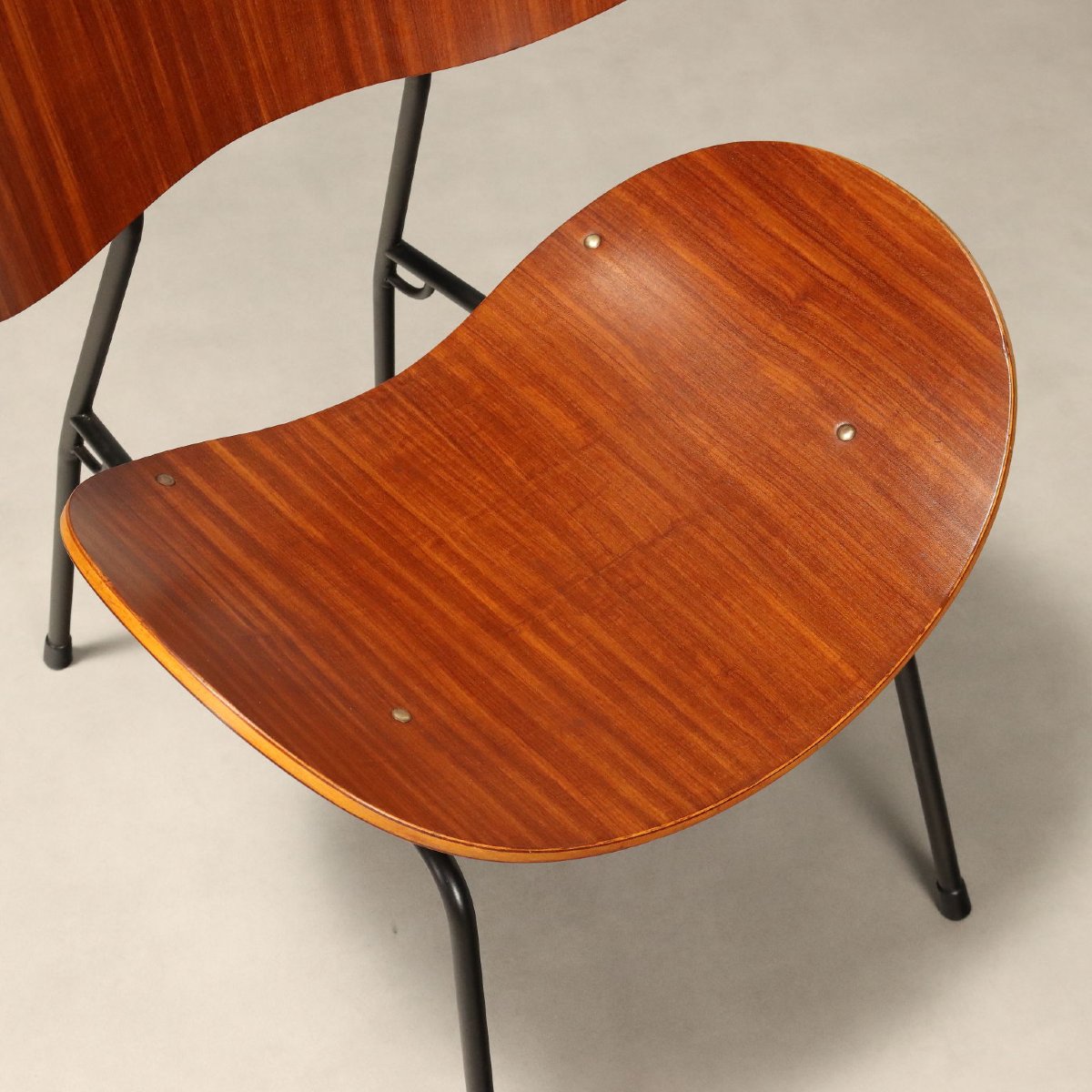 Fauteuils Vintage T. Silvana Comfort Design Carlo Ratti Années 50-photo-6