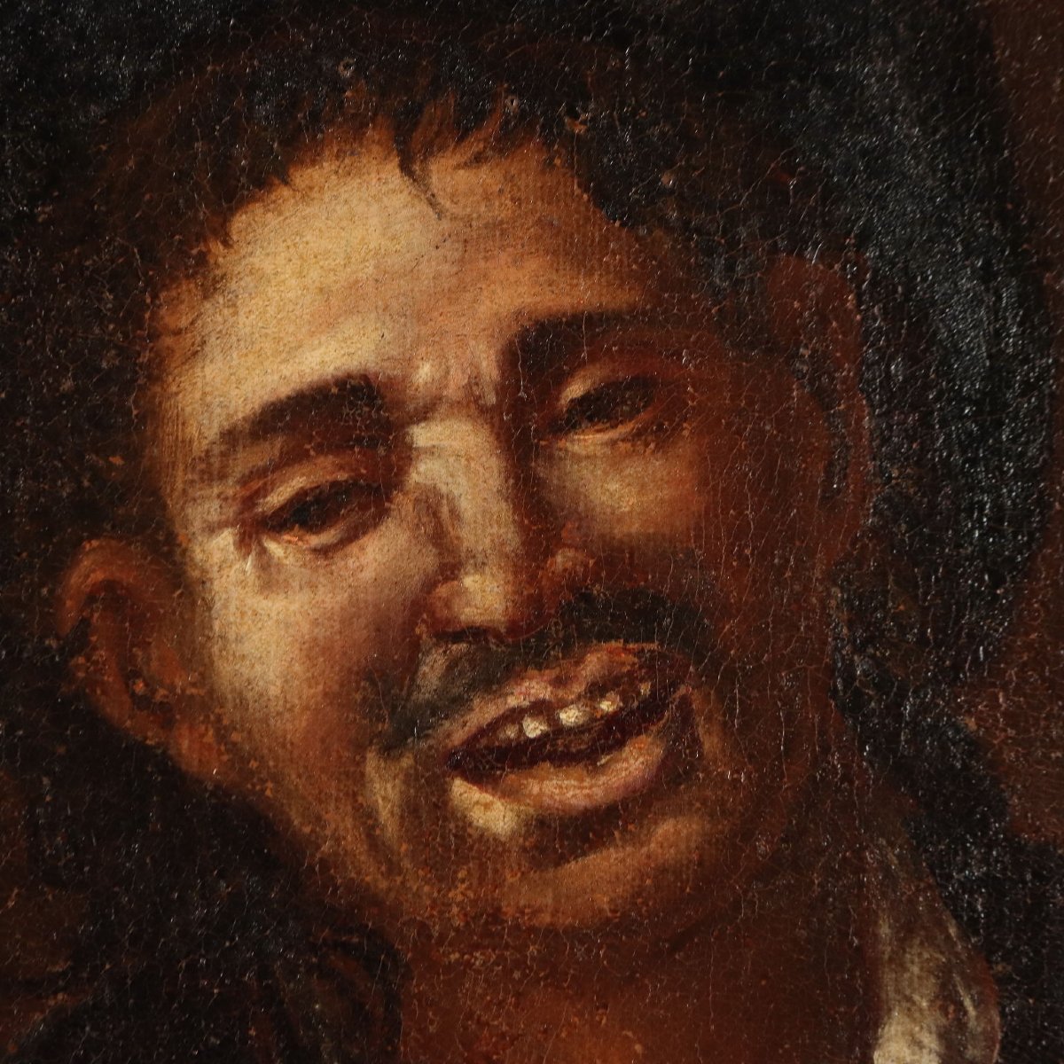 Antique Painting Disciple Of Giacomo Francesco Cipper XVIII Century-photo-4
