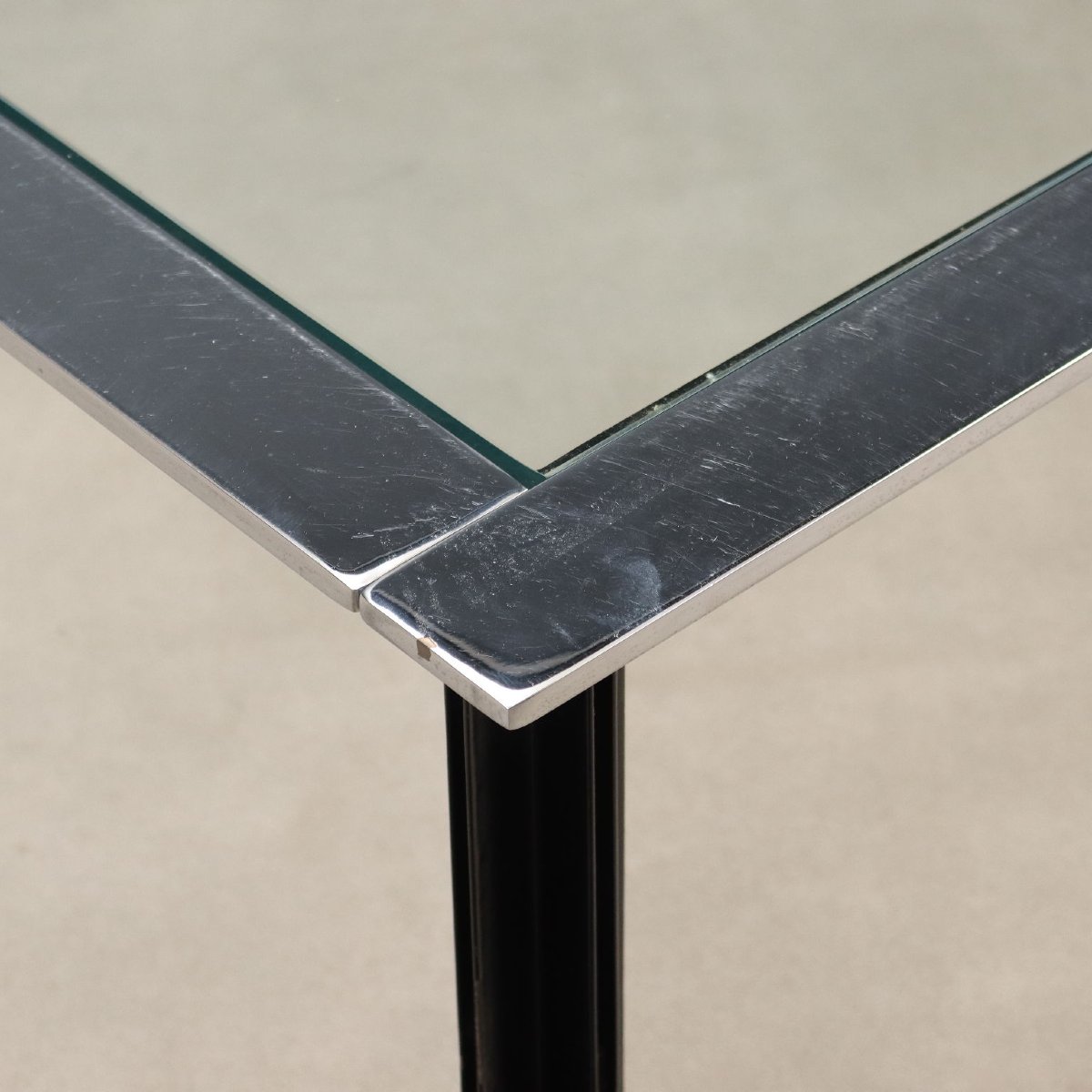 Table Basse Azucena Fasce Cromate Design L. Caccia Dominioni Années 60-photo-1