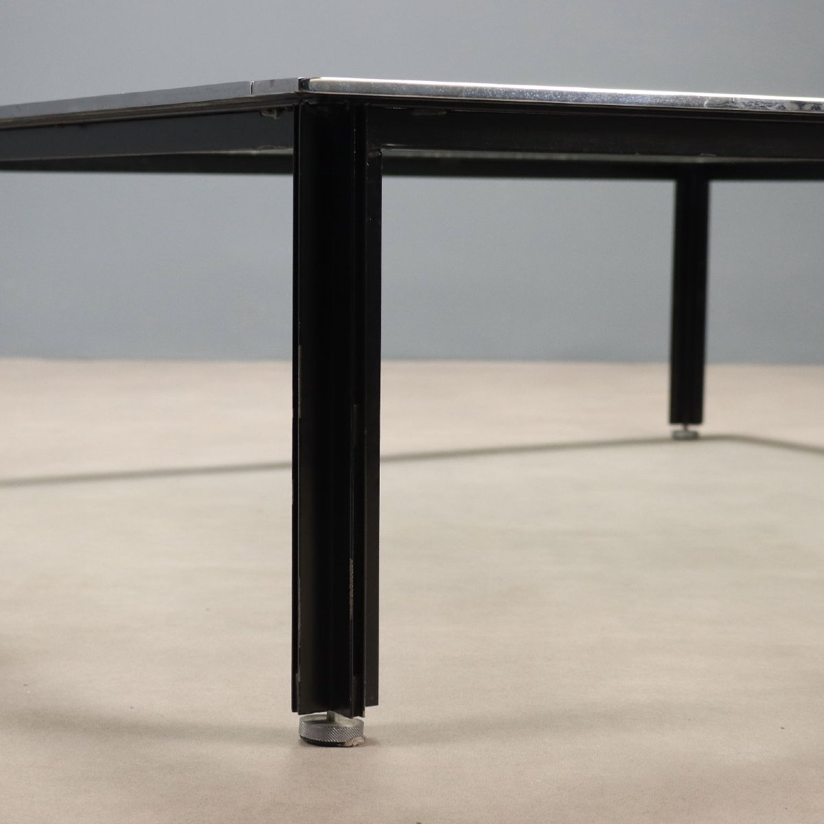 Table Basse Azucena Fasce Cromate Design L. Caccia Dominioni Années 60-photo-2