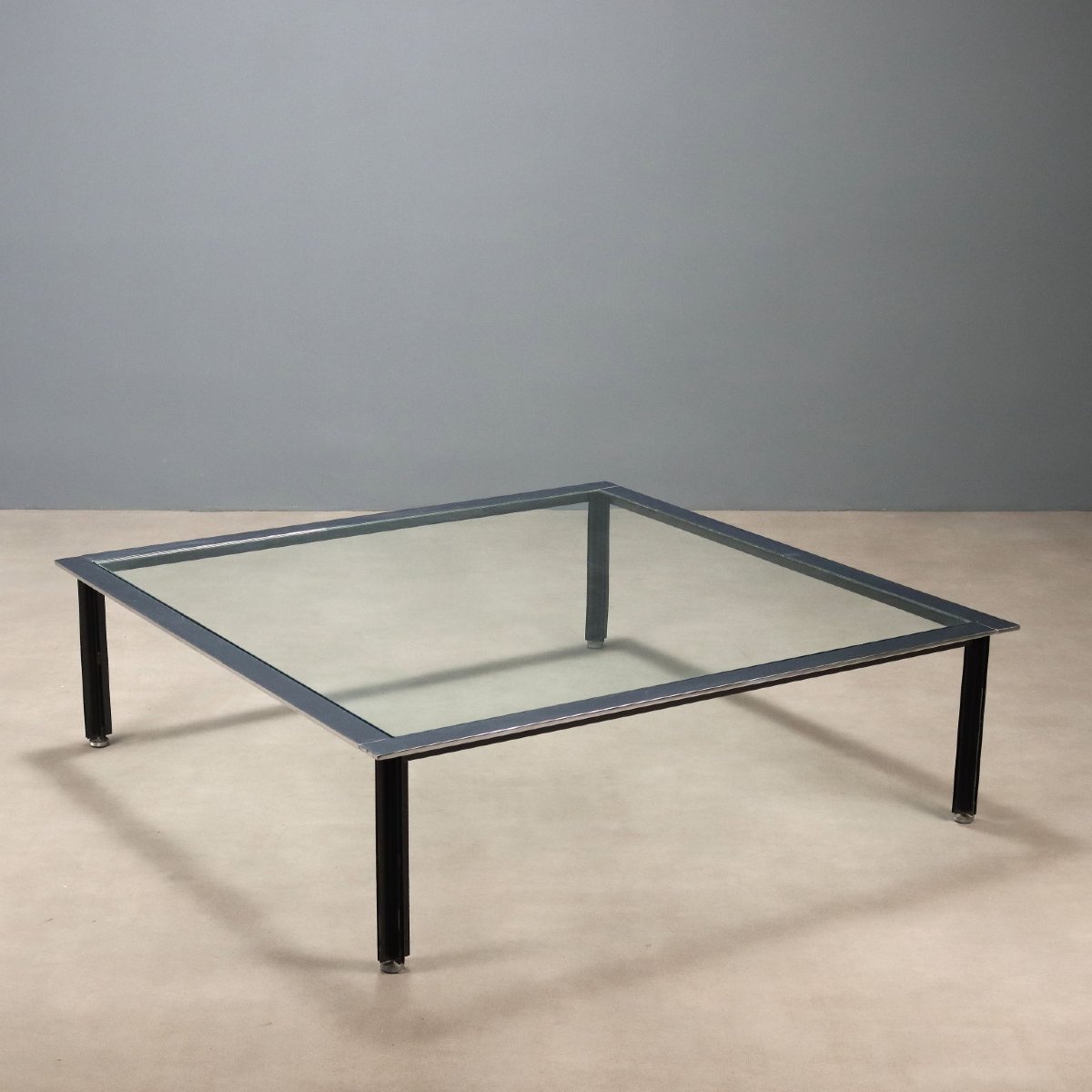 Table Basse Azucena Fasce Cromate Design L. Caccia Dominioni Années 60
