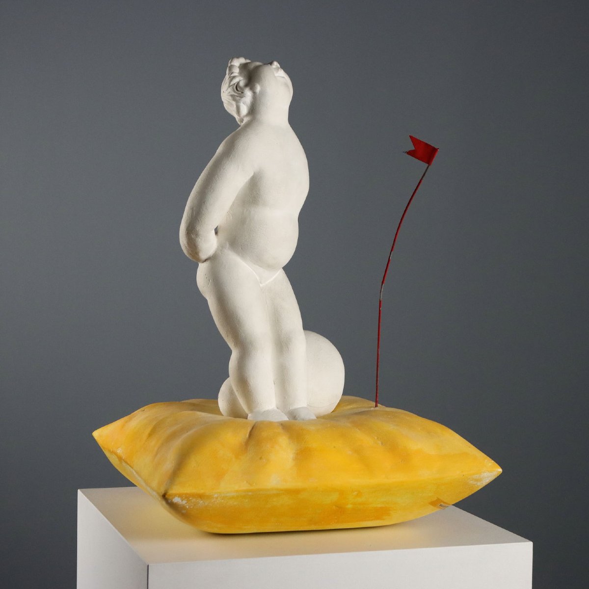 Sculpture Contemporaine Signée Walter Guidobaldi XXe Siècle