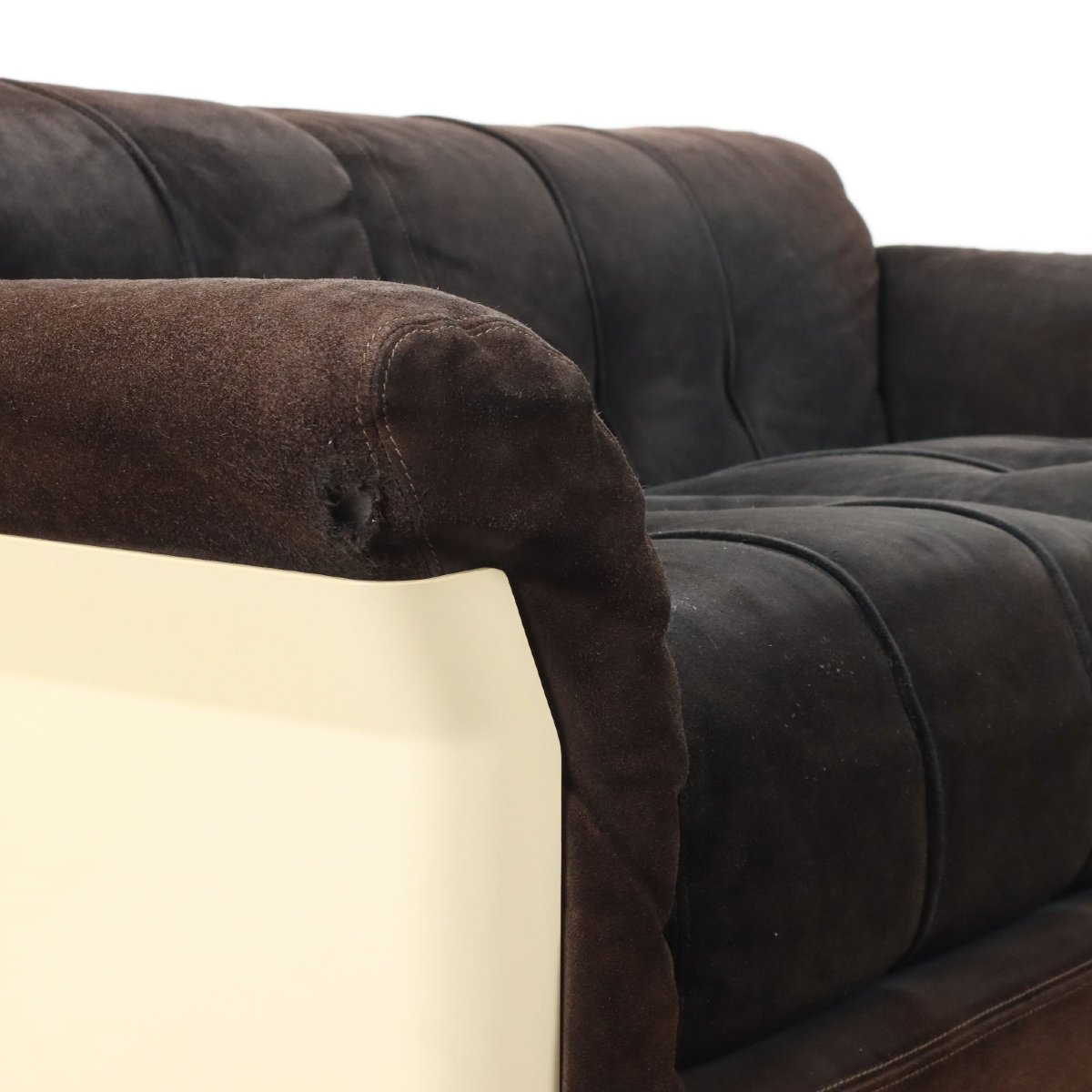 Vintage 1970s Saporiti Larissa Sofa Design Vittorio Introini Italy Original-photo-4