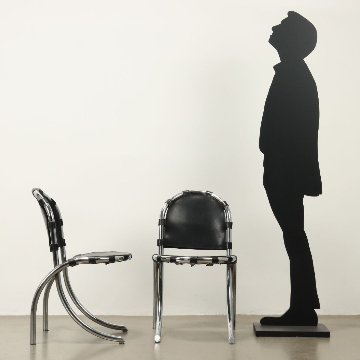 Vintage Chaises 'Medusa' par Alberto Bazzani pour  Studio Tetrarch Design Années 1970-photo-2