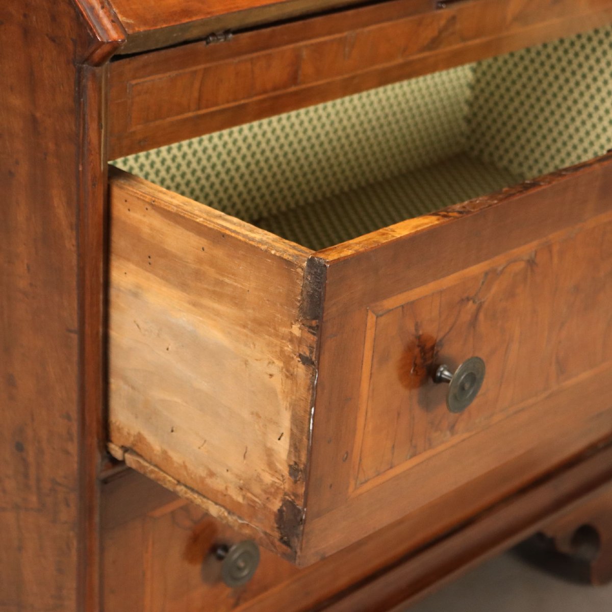 Trumeau In Walnut And Walnut Burl - Italy, 18th Century; Italy, Late 18th Century-photo-8