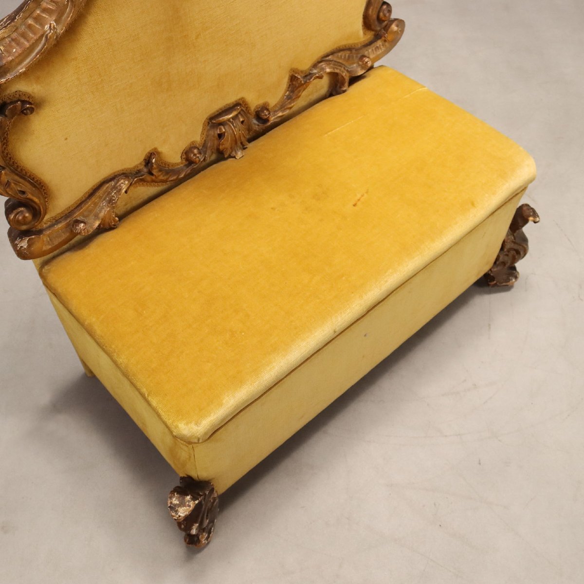 Baroque-style Bench, Italy, Late 19th – Early 20th Century-photo-3