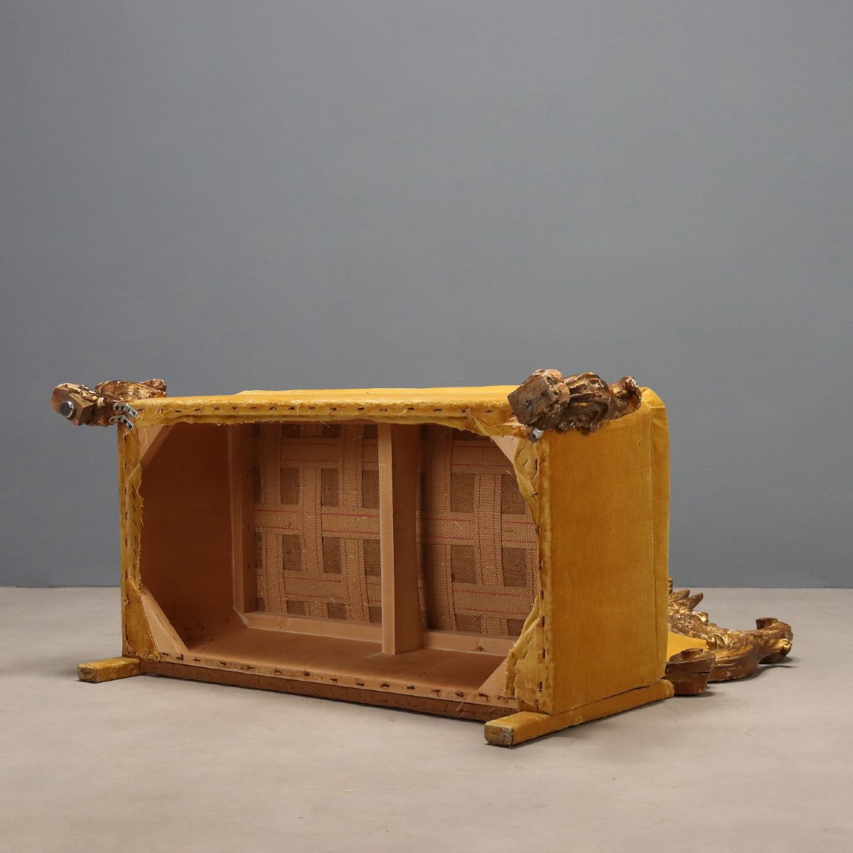 Baroque-style Bench, Italy, Late 19th – Early 20th Century-photo-1