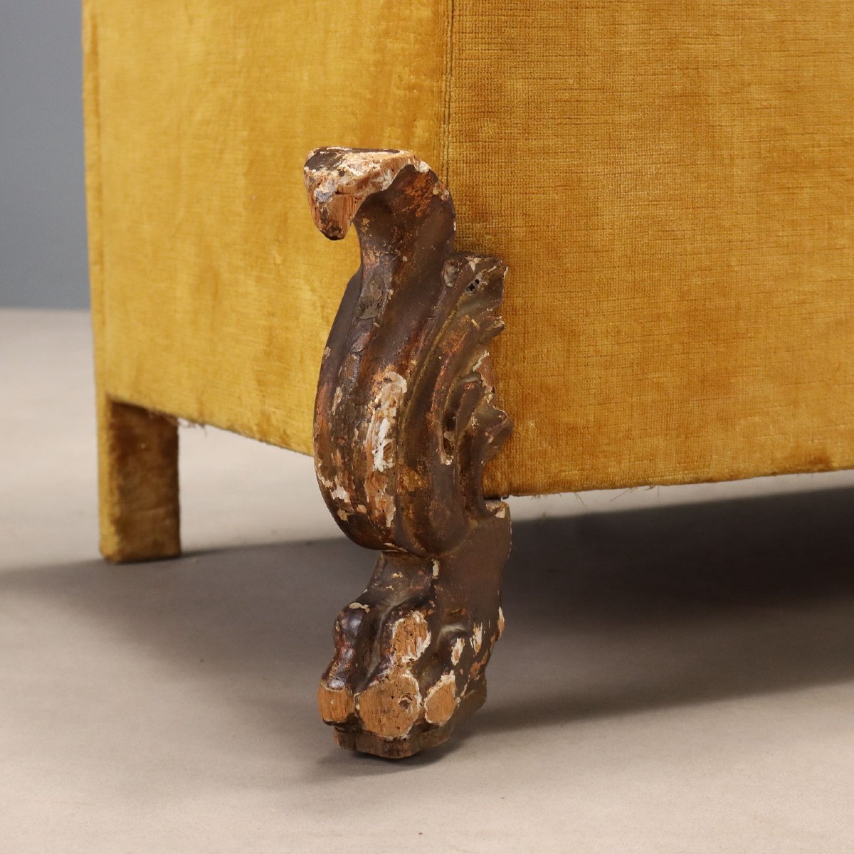 Baroque-style Bench, Italy, Late 19th – Early 20th Century-photo-2