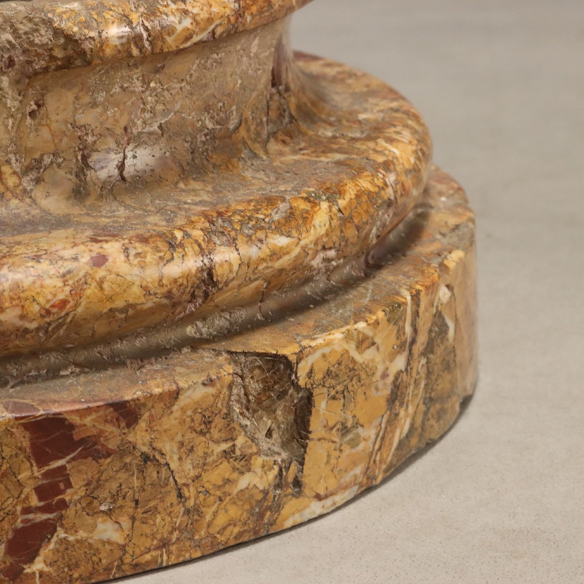 Breccia Marble And Granite Columns - 19th-century Italy 19th-century Italy-photo-4