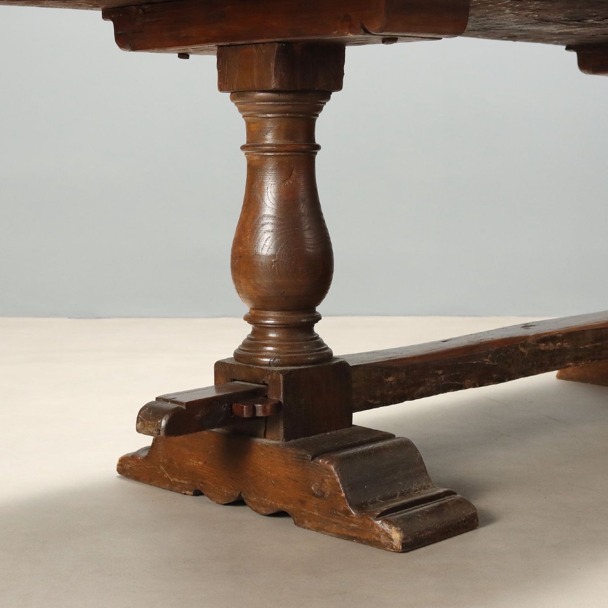 Table en Châtaignier Fin XIXe Siècle Italie-photo-4