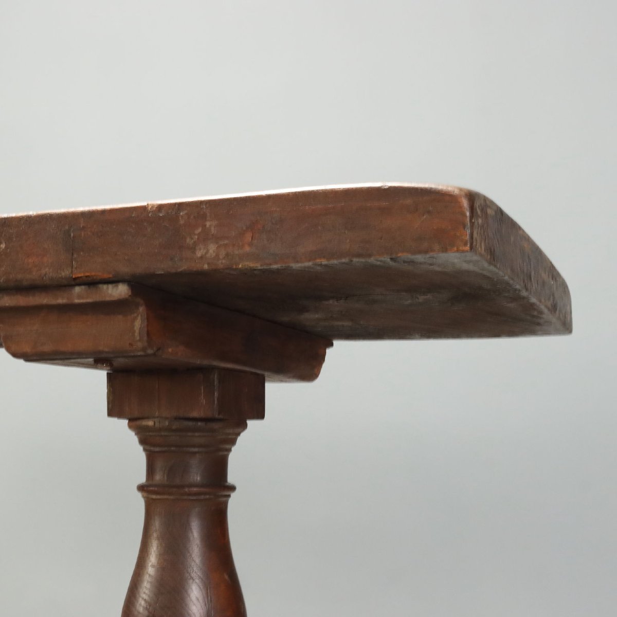 Table en Châtaignier Fin XIXe Siècle Italie-photo-1