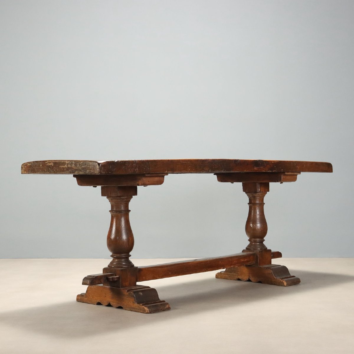 Table en Châtaignier Fin XIXe Siècle Italie-photo-4