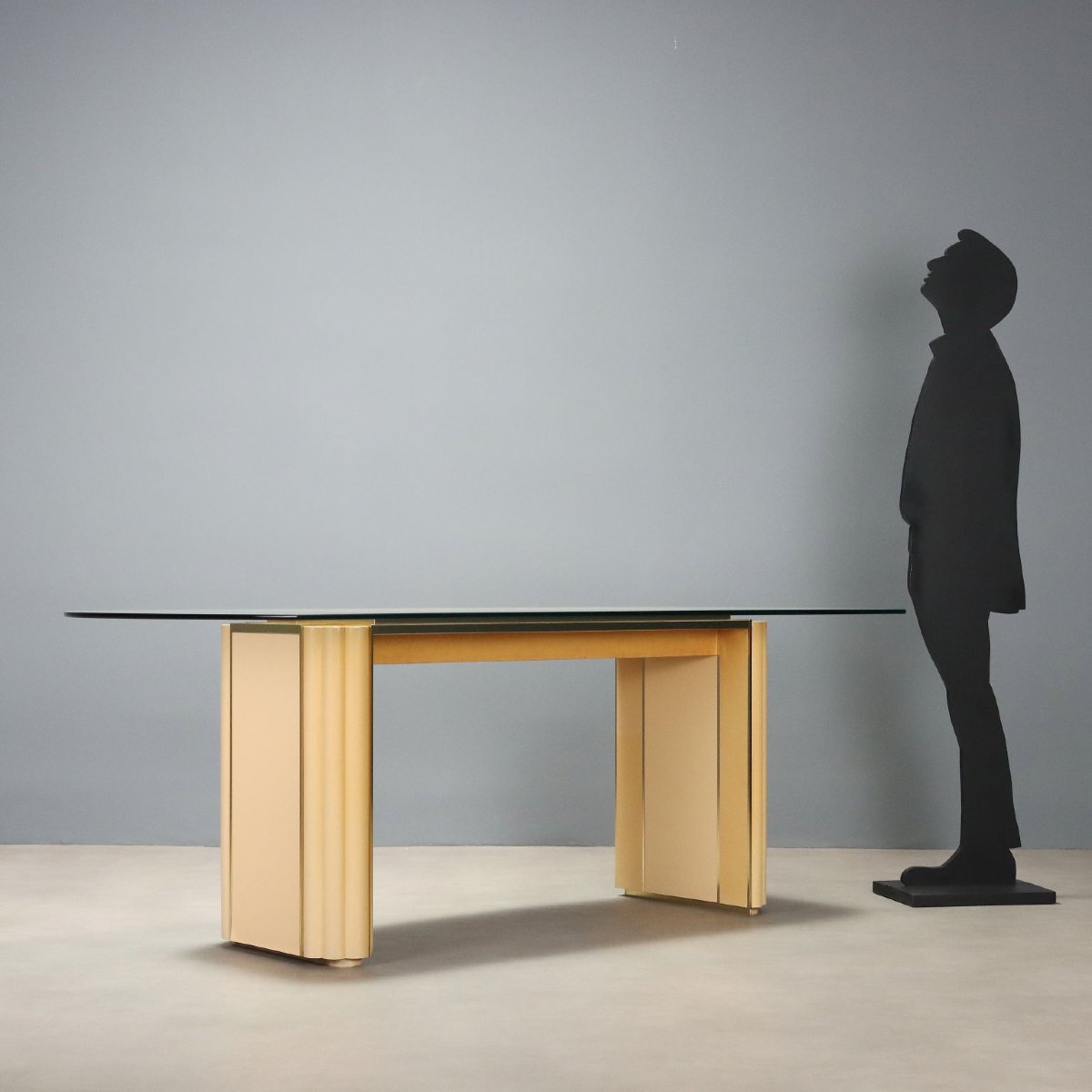 Ad 006 Table By Alain Delon For Mario Sabot 1970s Original-photo-2