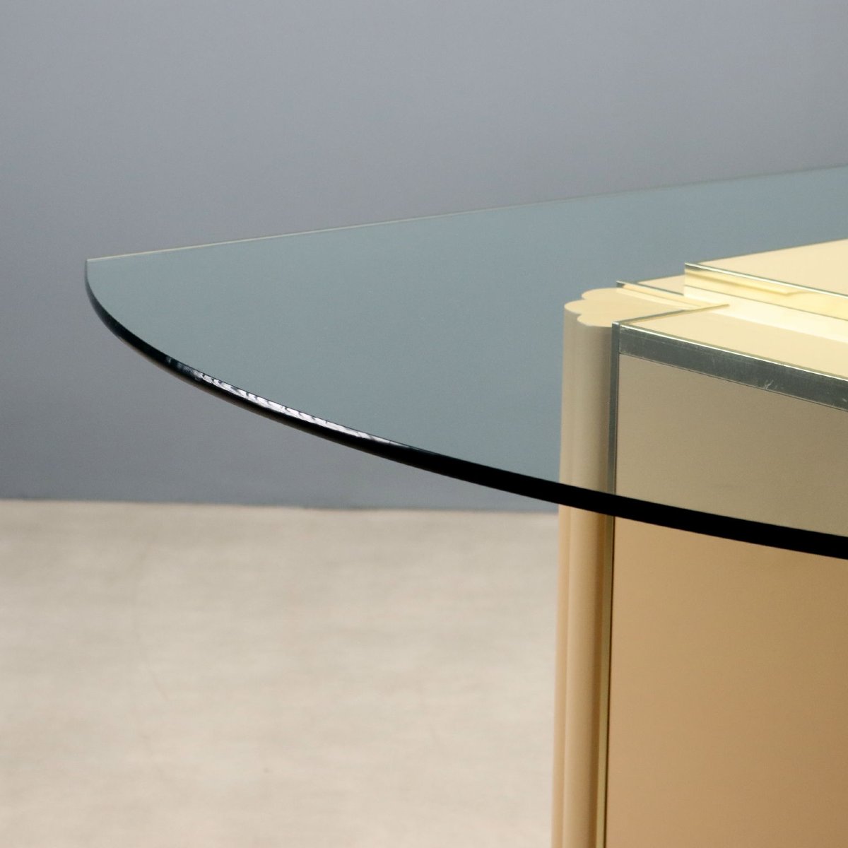 Ad 006 Table By Alain Delon For Mario Sabot 1970s Original-photo-4