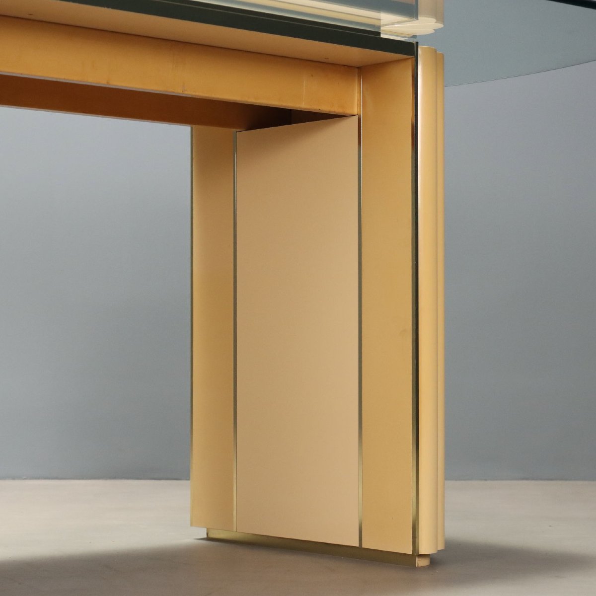 Ad 006 Table By Alain Delon For Mario Sabot 1970s Original-photo-1