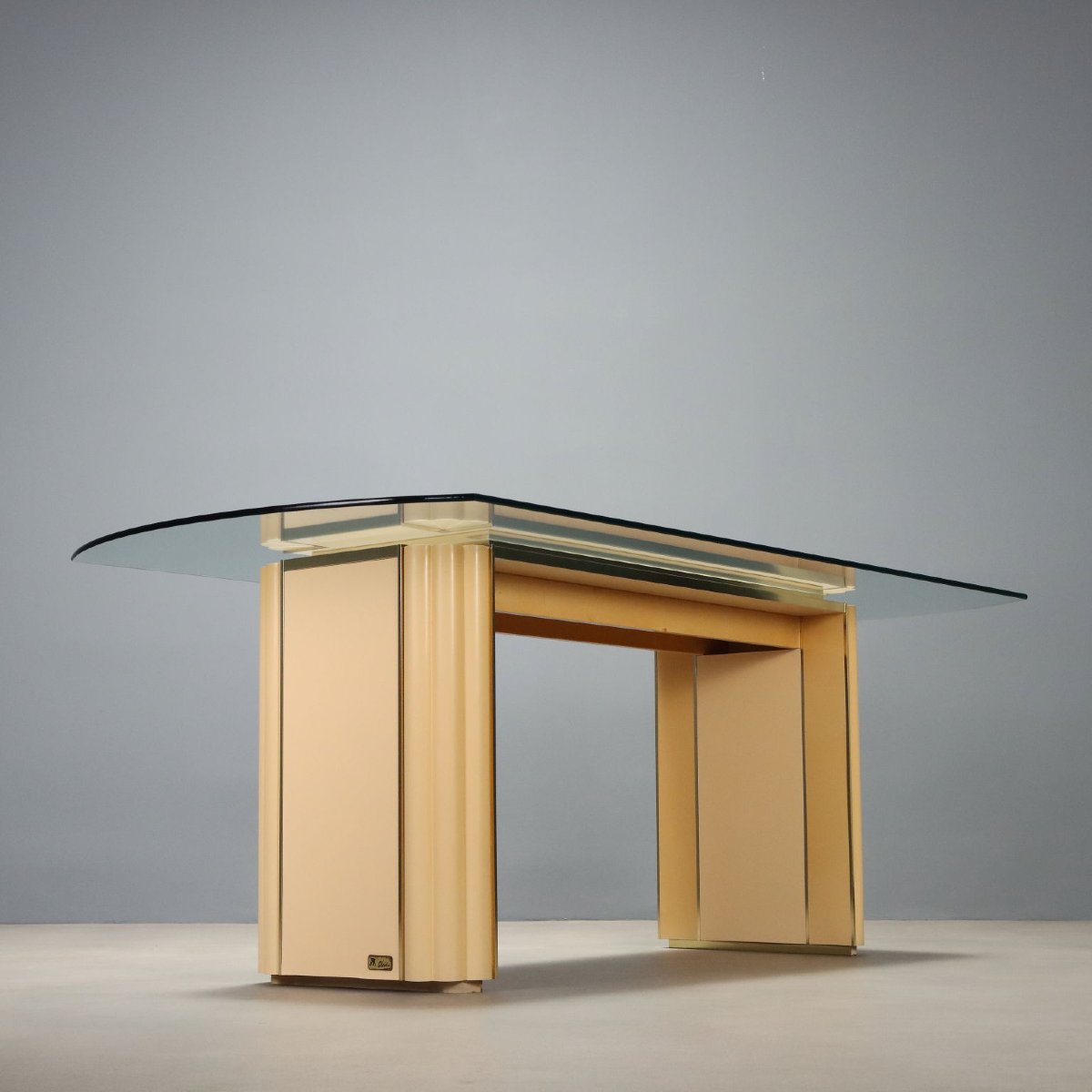 Ad 006 Table By Alain Delon For Mario Sabot 1970s Original-photo-4