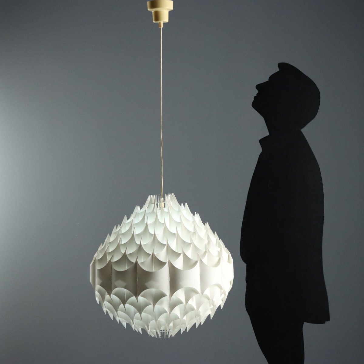 Lampe Rythmic Vest Leuchten Design Havlova Milanda Années 60-70-photo-2