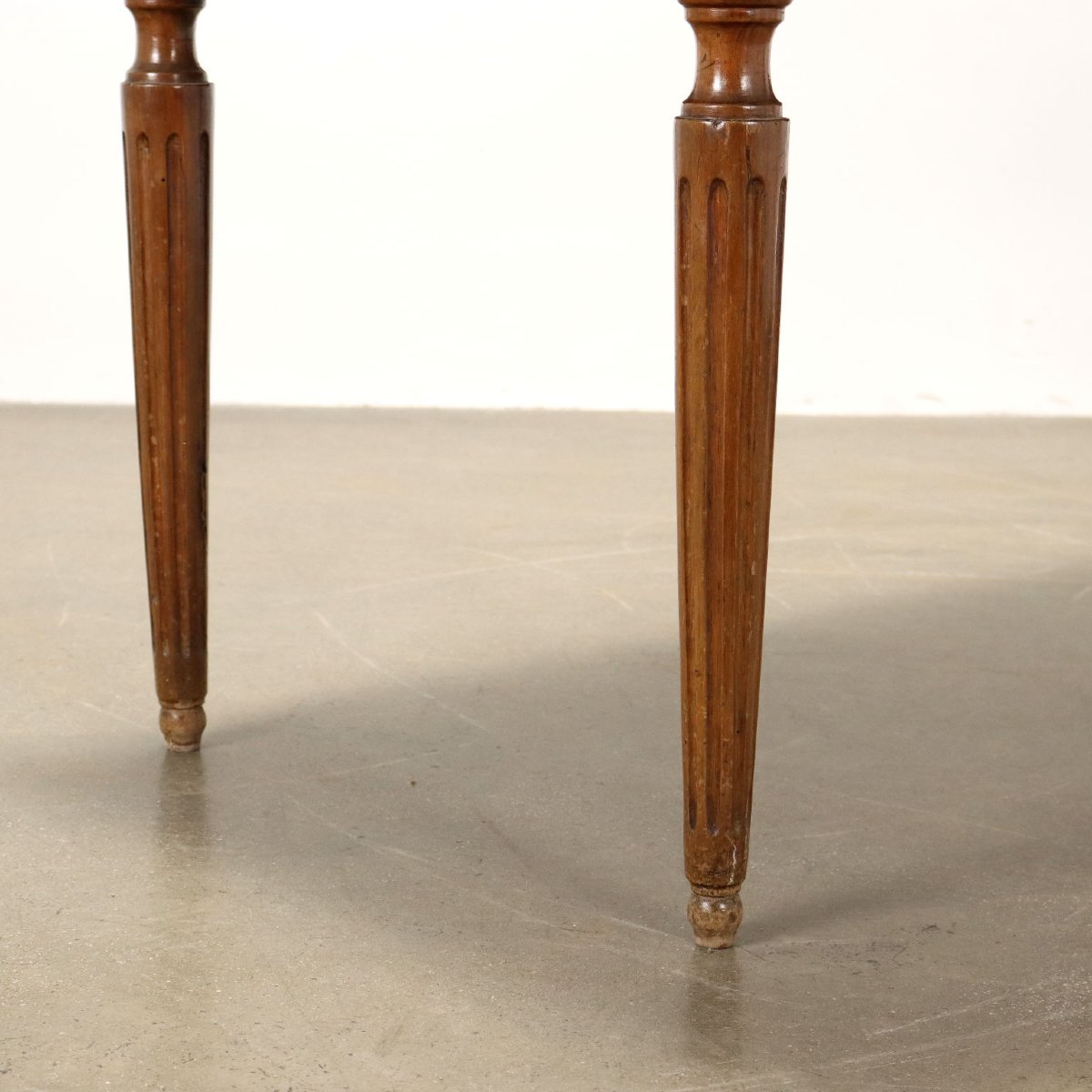 Table Néoclassique Ancienne Noyer Peuplier Italie XVIIIe Siècle-photo-1