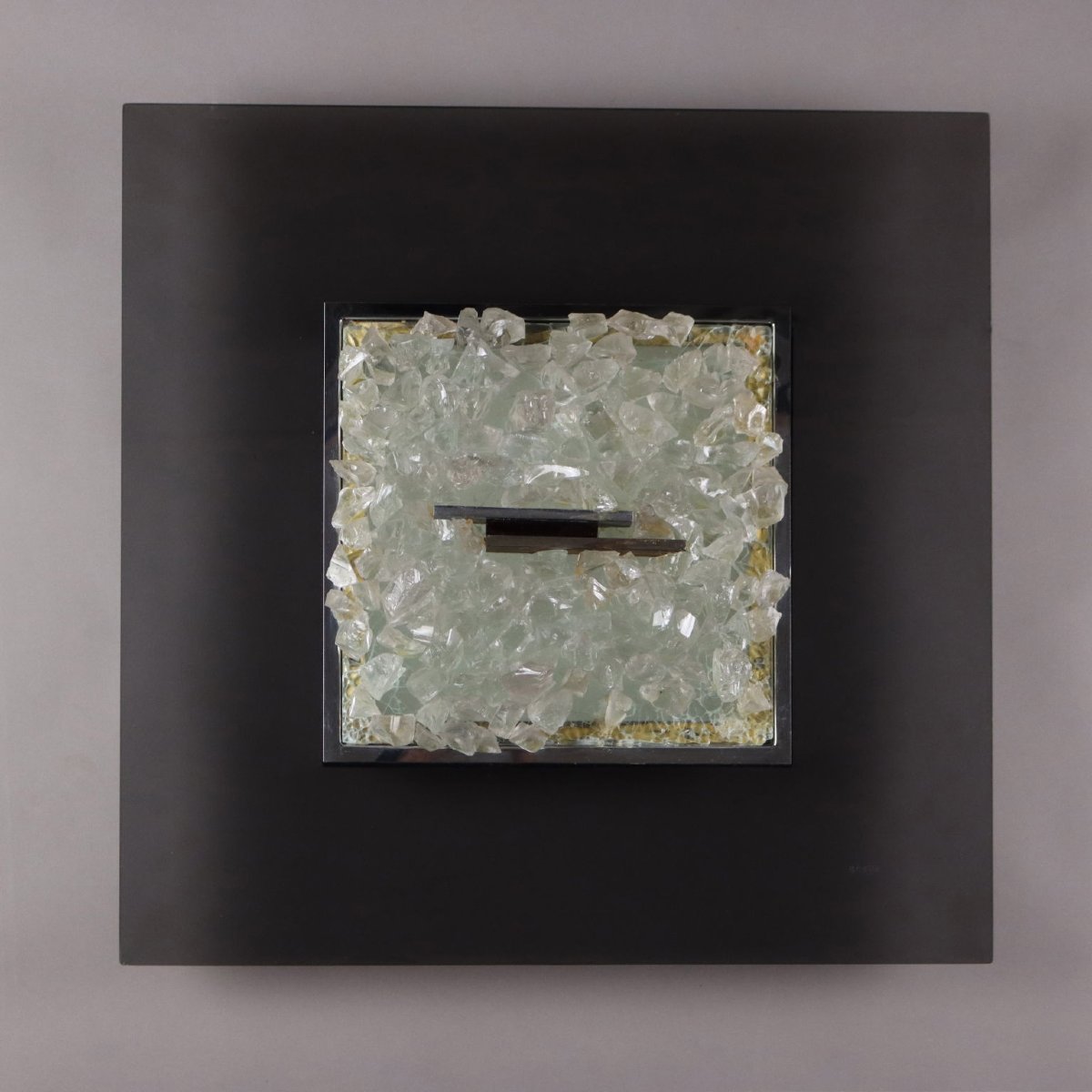 Vintage Panel With Light Design Angelo Brotto For Esperia 1970s Original-photo-3