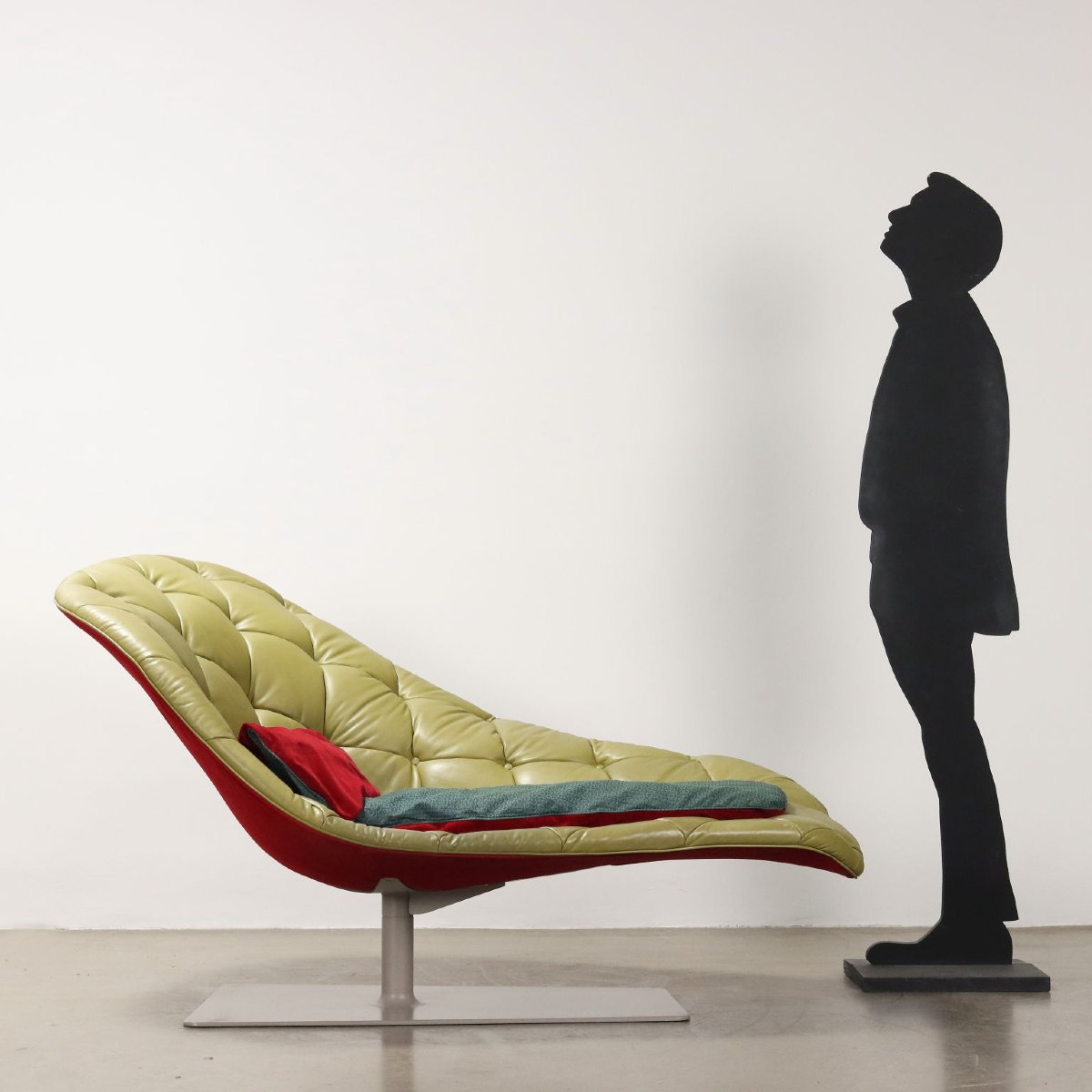 Vintage 2000s Bohemian Chaise Longue Design Patricia Urquiola For Moroso Italy-photo-3