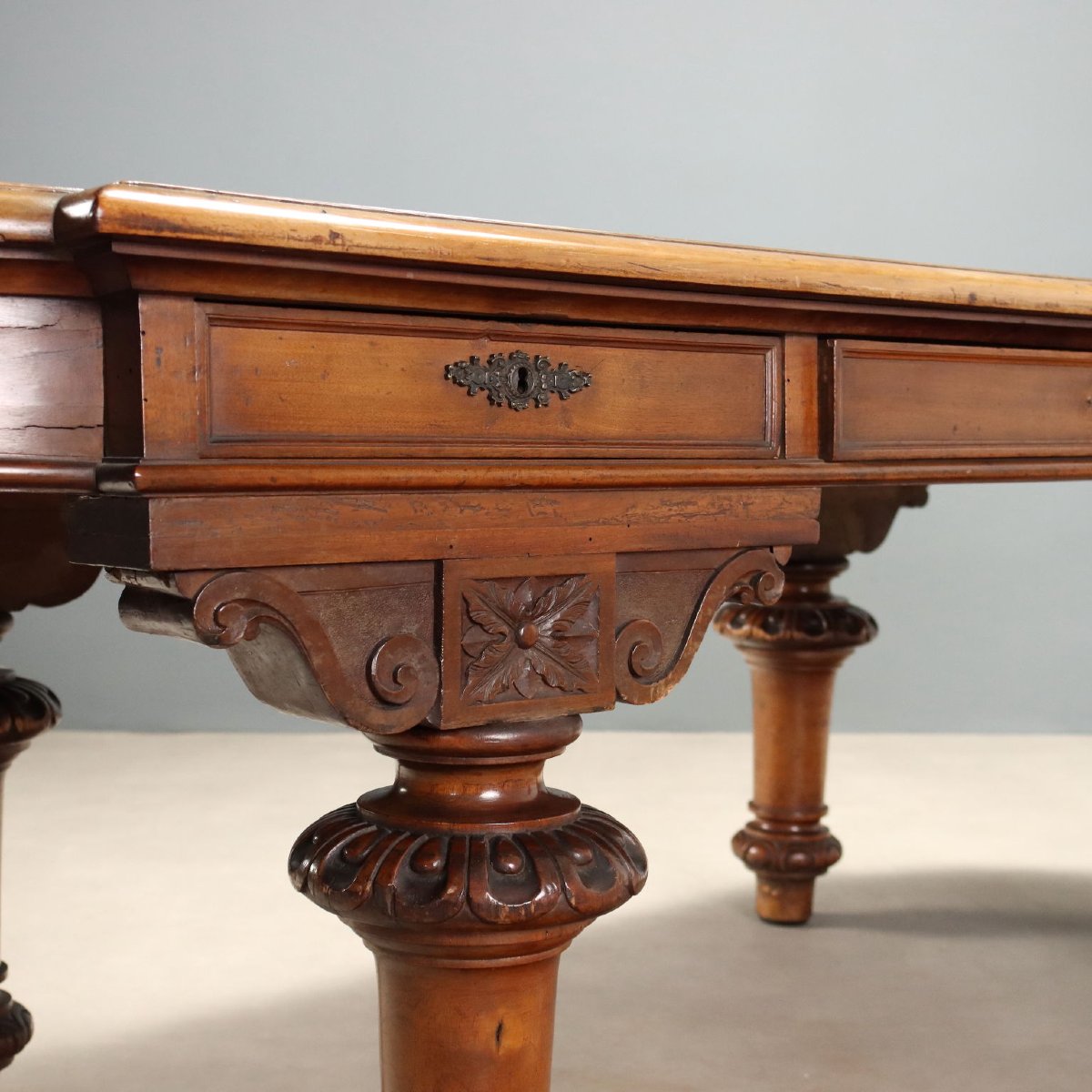 Table en Noyer Fin XIXe Siècle -photo-6