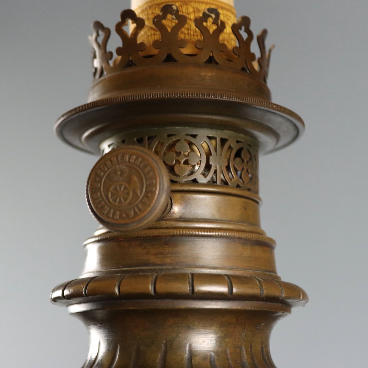 Neoclassical-style Bronze Table Lamps, Italy, Early 20th Century-photo-1