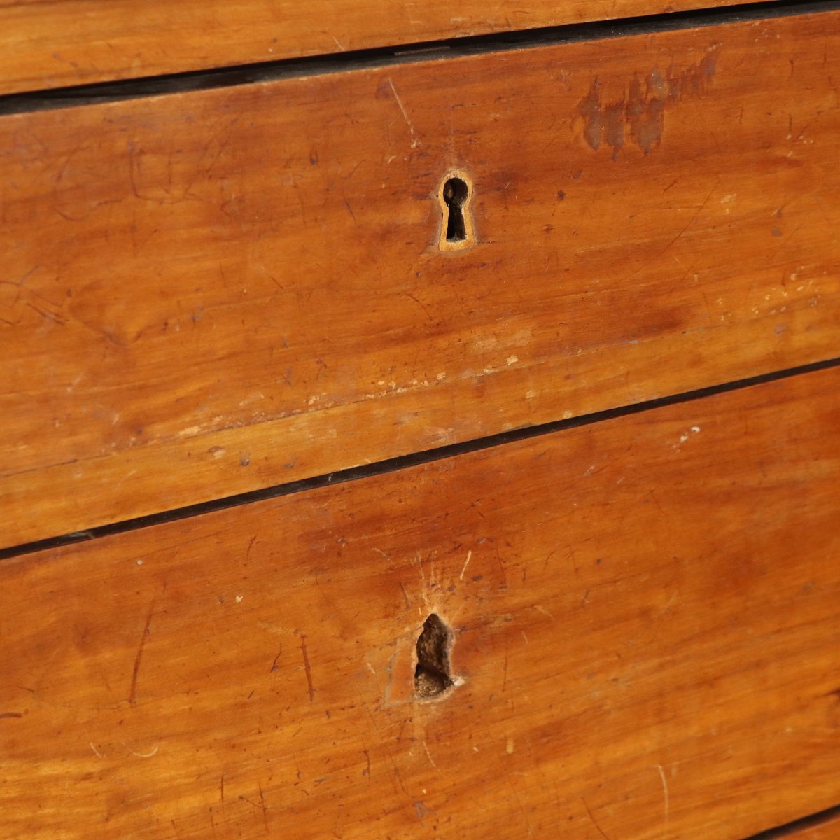 Commode Empire en Noyer - Vénétie Début XIXe Siècle-photo-4