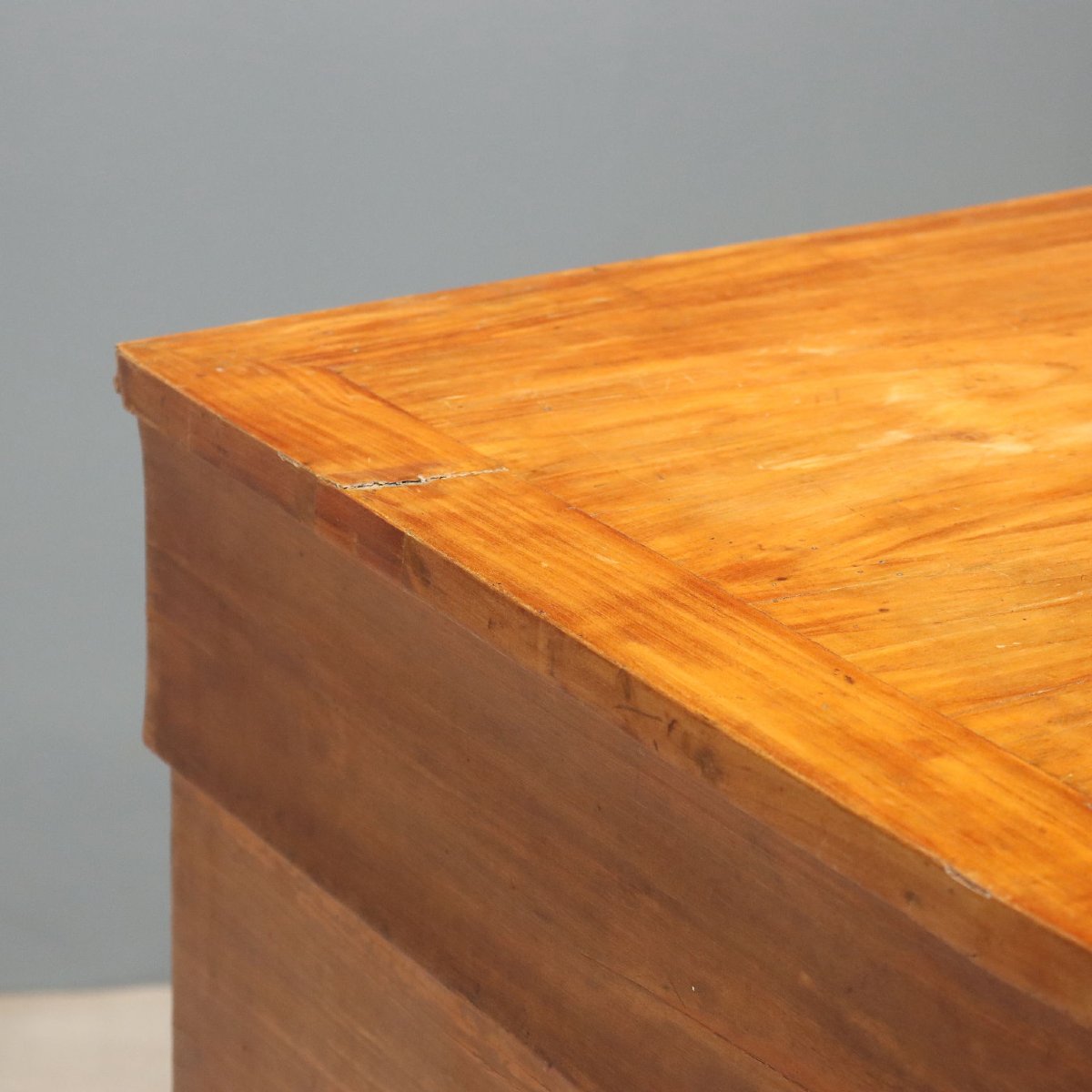 Commode Empire en Noyer - Vénétie Début XIXe Siècle-photo-6