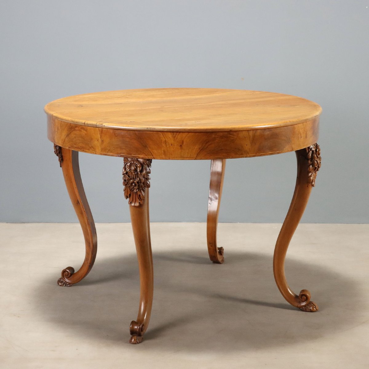 Table en Noyer - Italie XIXe Siècle 