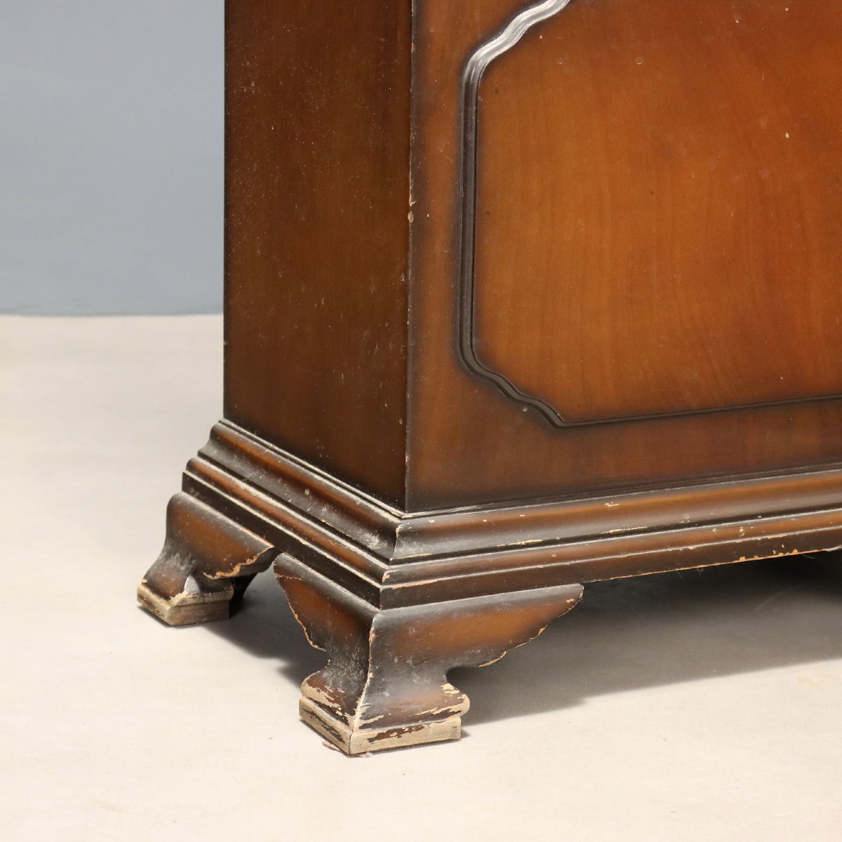 Pendule Walt Ancienne Bois Peint Allemagne du XXe Siècle Originale-photo-7