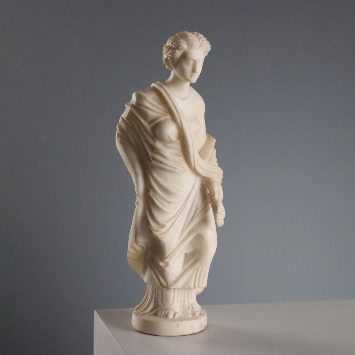 Sculpture Ancienne en Marbre Blanc Italie XIXe siècle