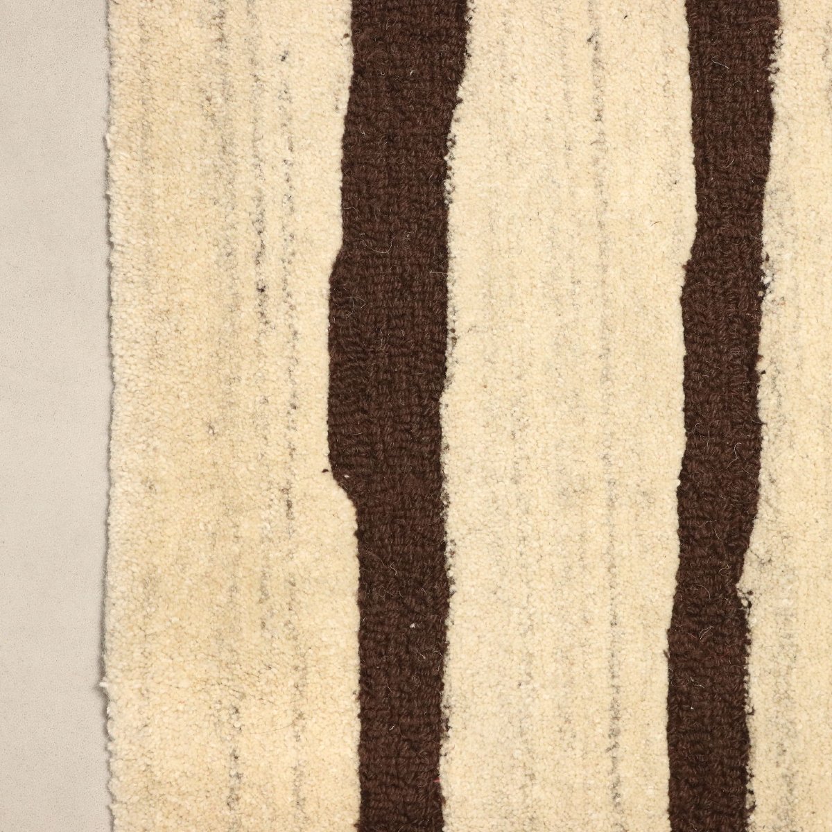 Tapis Rayé Sartori Burano Vintage Laine Fait à la Main 255 x 275 cm Original-photo-3