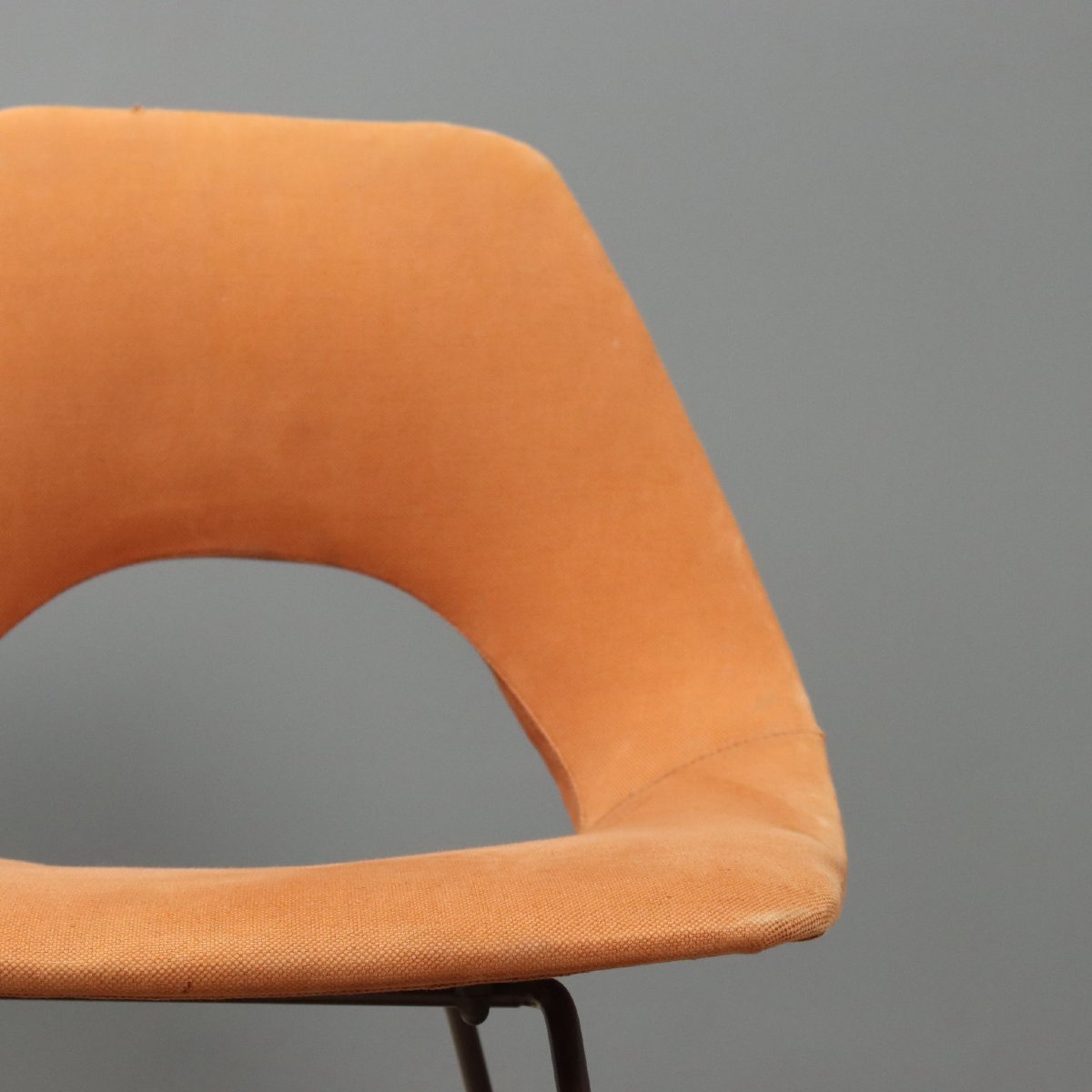 Chaises Saporiti Vintage Design Augusto Bozzi Années 1950-1960 Originales-photo-2