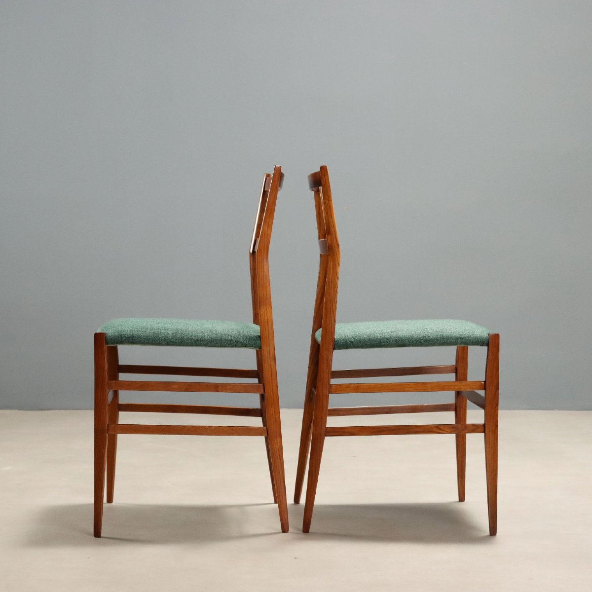 Chaises Cassina 699 Superleggera Vintage Design Gio Ponti Années 60-photo-3