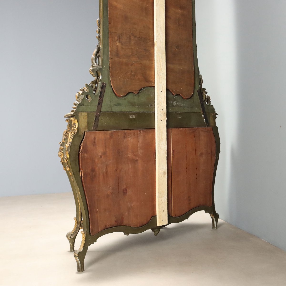 Console Table With Mirror, Baroque-style, Italy, Late 19th Century-photo-8