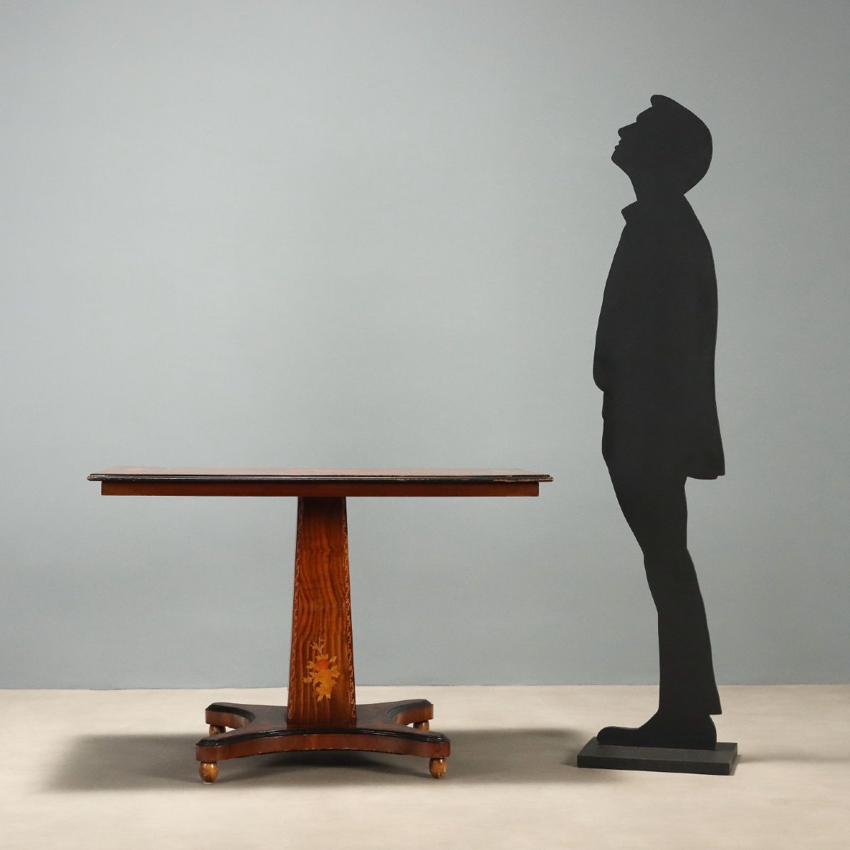 Coffee Table In Indian Rosewood And Mahogany - England, 19th Century; England, Late 19th Century-photo-2