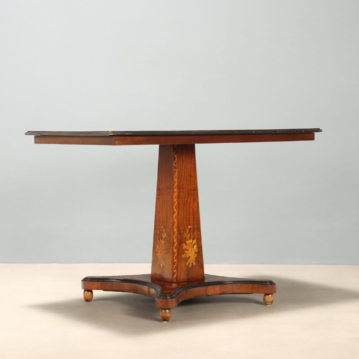Coffee Table In Indian Rosewood And Mahogany - England, 19th Century; England, Late 19th Century-photo-2